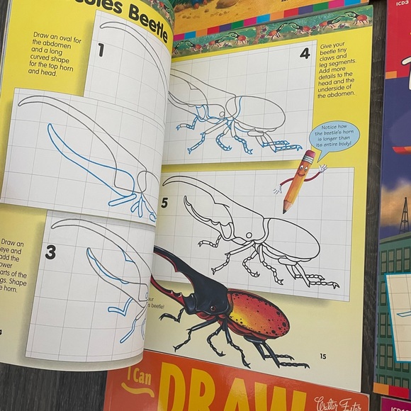 I Can Draw books - Picture 7 of 9